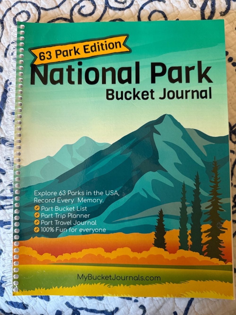 Never Used! National Park Bucket Journal by MyBucketJournals